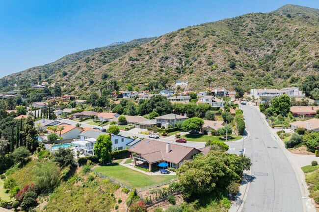 The San Gabriel Mountains paint a majestic backdrop for Upper Hastings Ranch.