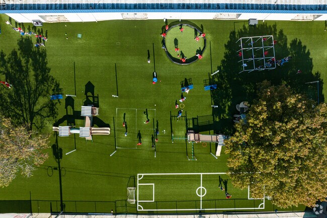 Recess helps build a strong body and spirit at Lake Country Christian School.