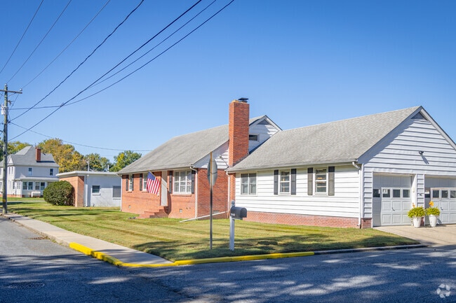 Ranch-style homes and brick ramblers from the 1970s are common in Trappe.