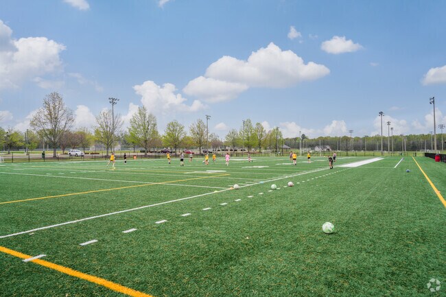 Starkville's Cornerstone Sports Complex features multiple fields and modern amenities, drawing regional tournaments year-round.