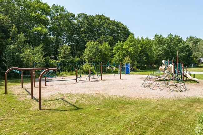 Playground at West Bath School.