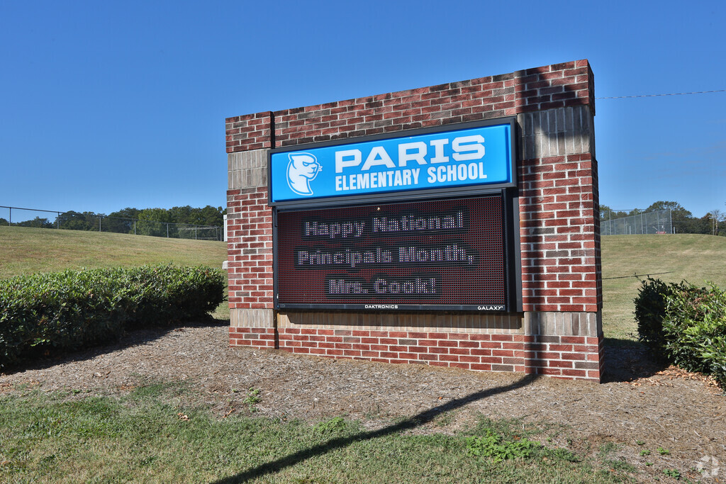 Paris Elementary School
shines as a beacon of learning and care in North Greenville.