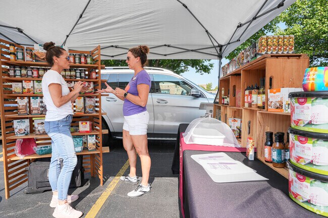 Local goodies are to be found at the Campton Hills Farmers Market near Providence.