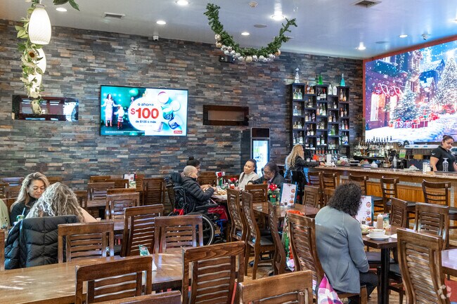 Locals enjoy Colombian staples and vibrant cocktails at Noches De Colombia in Passaic.