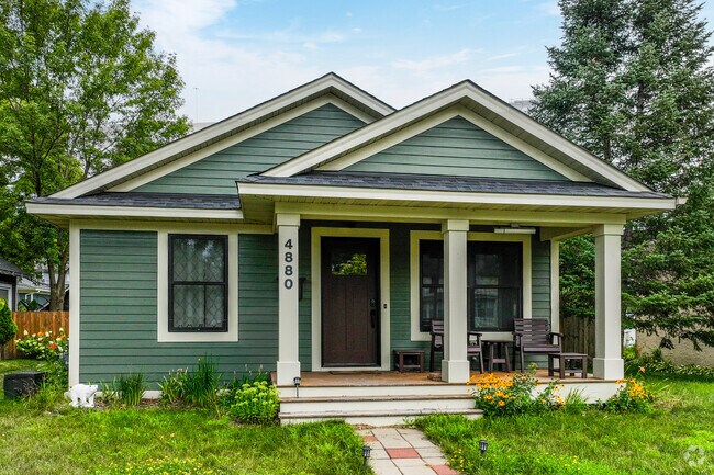 A little bungalow located in the downtown area of White Bear Lake.