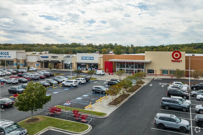 Evangeline residents have all the big box options at Stirling Lafayette Shopping Center.
