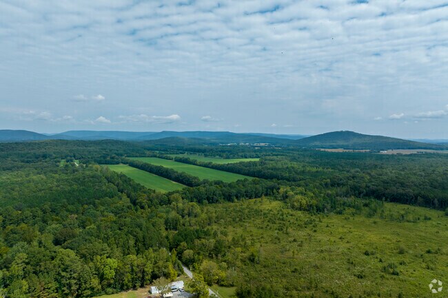Rural and quiet residential areas come together in New Hope Alabama near Huntsville.