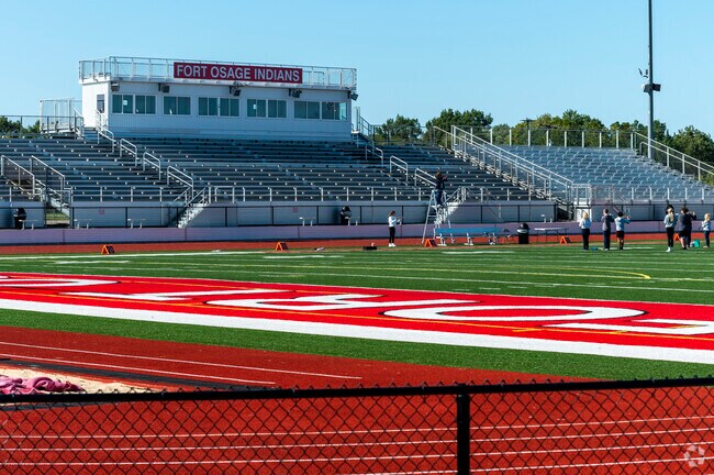 Fort Osage High School was home to 1,442 students in 2022.
