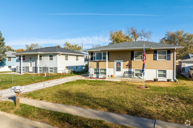 Split-level is a popular style of home in Twin City.