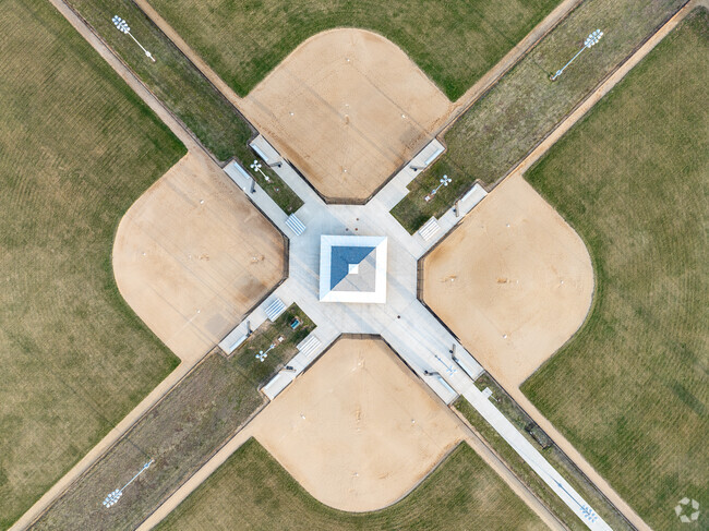 One of Sturgis' newest parks is the Spence Softball Complex that has four fields with a centralized convenience stand and restrooms.