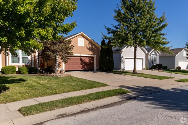 Ranch homes in Little Blue offer spacious yards and classic suburban comfort.