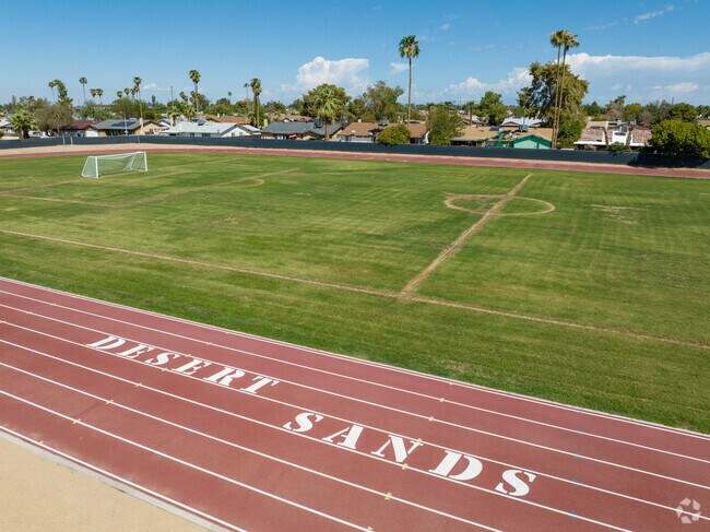 Desert Sands Middle School also has a soccer field.