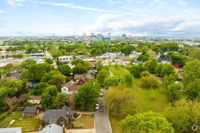 Downtown Wichita is not too far from The Hyde.
