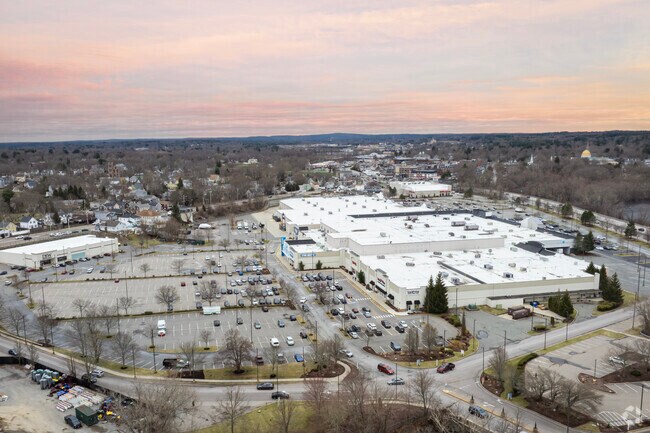 Dedham Mall is located right in the heart of Dedham making it a convenient shopping center.