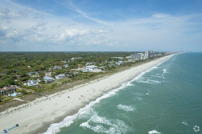 Myrtlewood residents can visit Myrtle Beach’s 60-mile-long sandy shoreline.