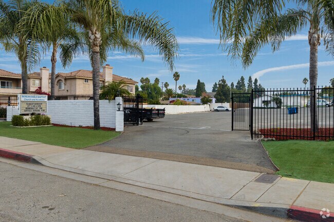 An entrance view to Berean Bible Baptist Academy.