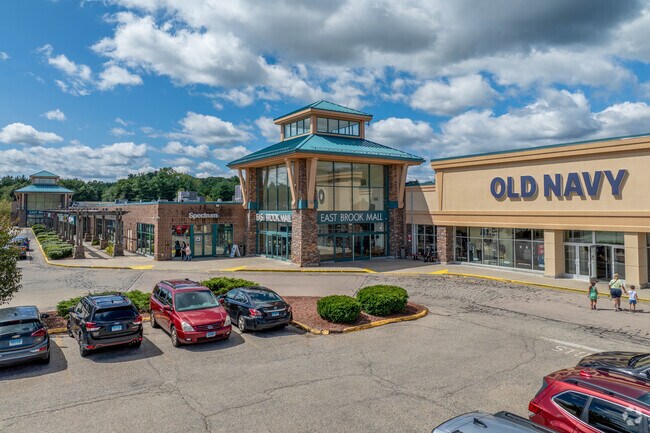The East Brook Mall, near Franklin, is a shopping plaza that residents can go to.