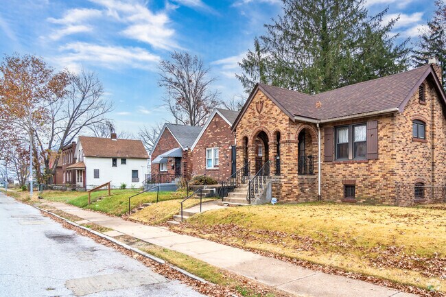 The Baden neighborhood has a variety of architectural styles as well as home sizes.