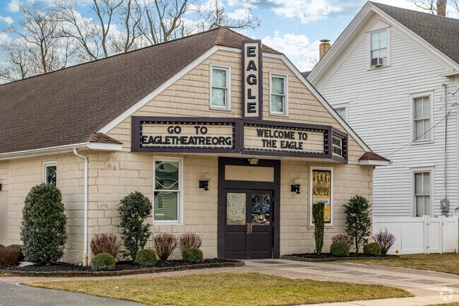 The Eagle Theatre started as a silent movie theater in the early 20th century in Hammonton.