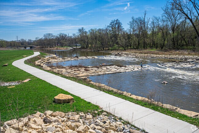Three Rivers County Park and Trail is a perfect place to connect with nature in New Chicago.