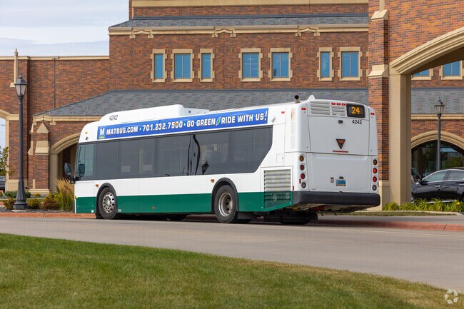 You will find public transportation options near the Sanford Medical Center.