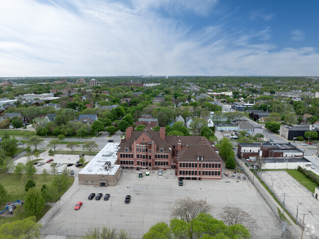 Groppi High School is nestled within the Midtown neighborhood of Milwaukee.