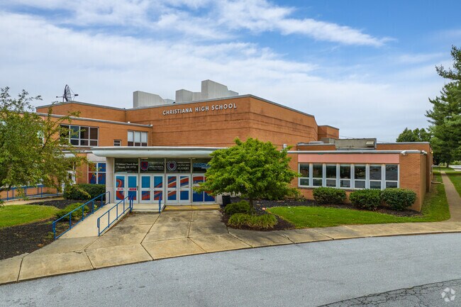 Christina High School earns a B and offers programs in ag science and engineering.
