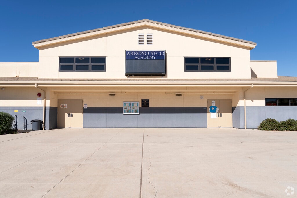 Arroyo Seco Academy quad area in Greenfield, California.
