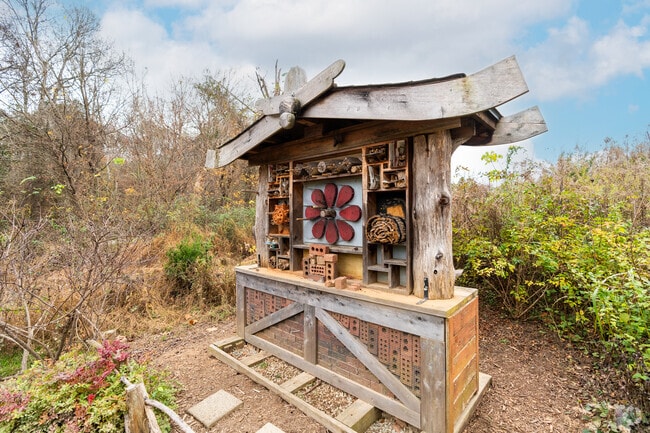 As a designated Bee City, Hillsborough has bee hotels throughout the city.