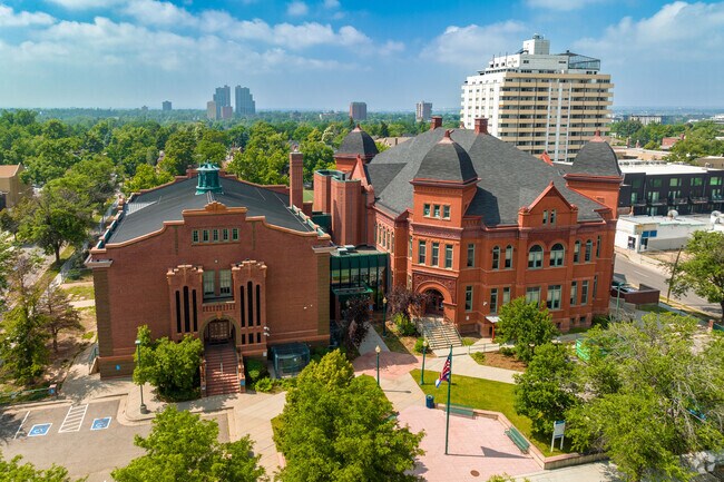 Dora Moore ECE-8 School is a public pre-K through middle school in Capitol Hill.