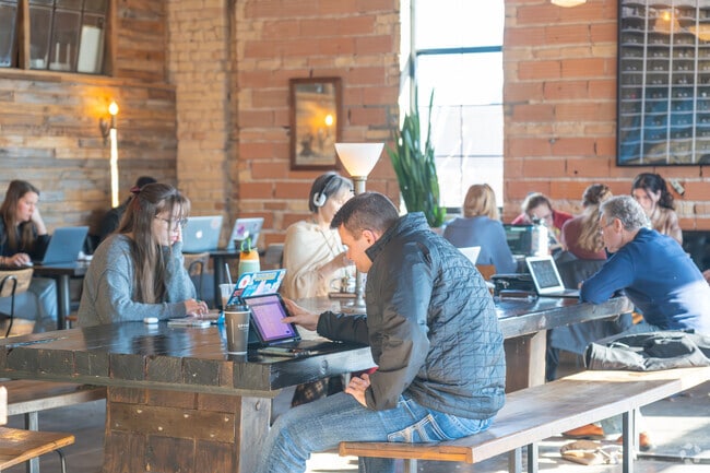 Spyhouse Coffee shop is a great location for some studying, small hangouts and quiet work time.