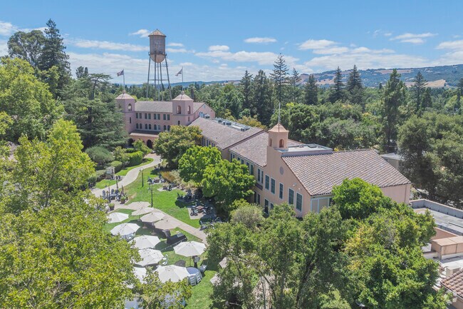 Boyes Hot Springs' Fairmont Sonoma Mission Inn & Spa is the town's main destination and the only place that continues the spa tradition the town was founded around.
