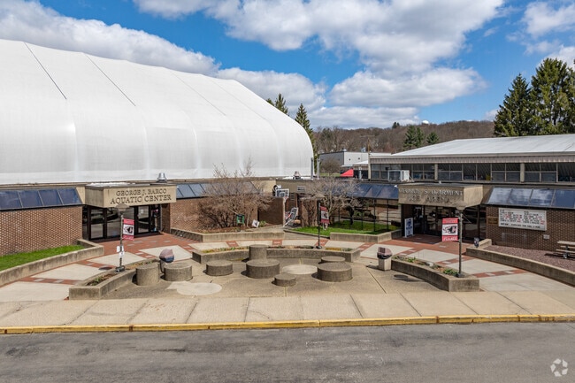 The Meadville Recreation Complex features an indoor pool and ice rink.