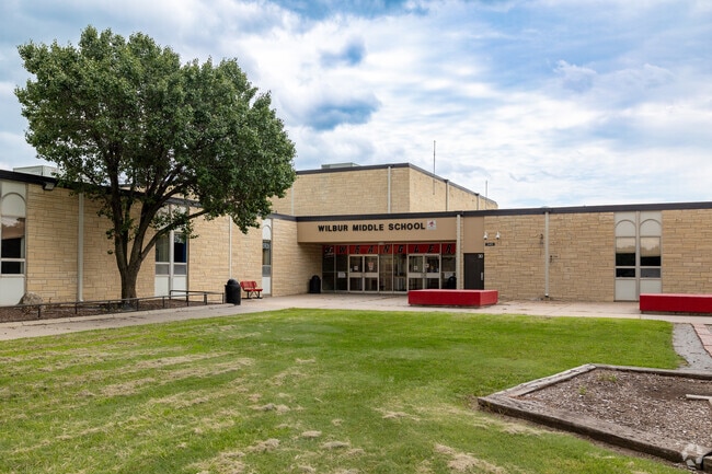 Kids living in West Wichita can attend Wilbur Middle School which has a student-teacher ratio of 12 to 1.