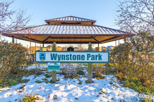 Nearby Wynstone Park is a favorite for North Minooka residents.