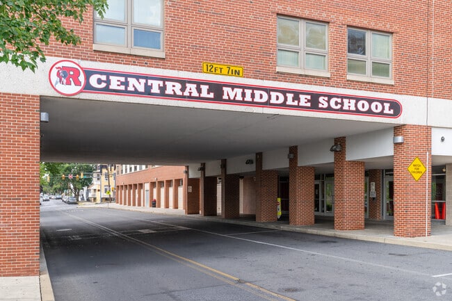 Central Middle School serves 2,000 students in grades 5-8.