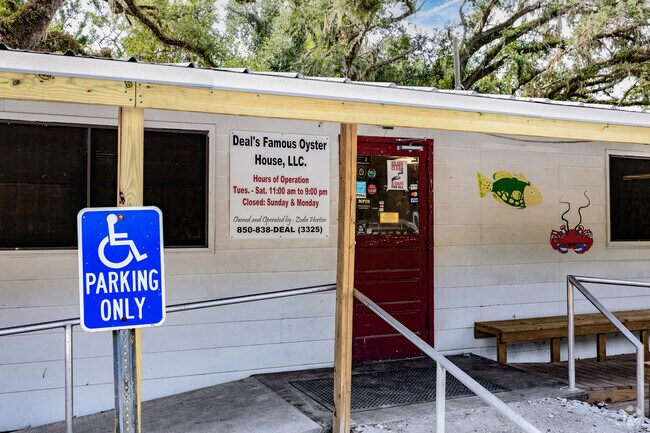 Deal's Famous Oyster House is a local hot spot in Perry that has been open since the 1950s.