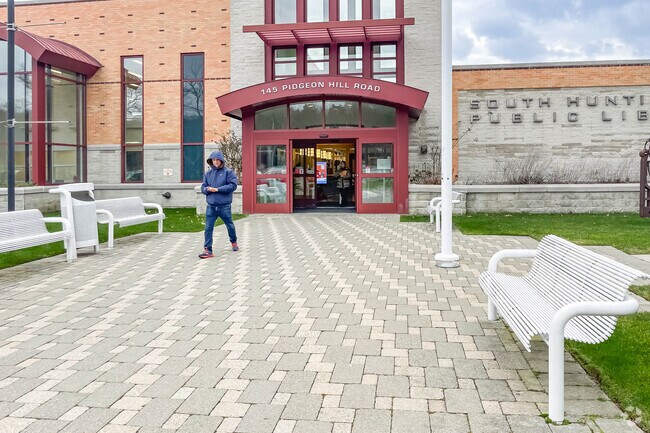 Check out a good book at the South Huntington Library.