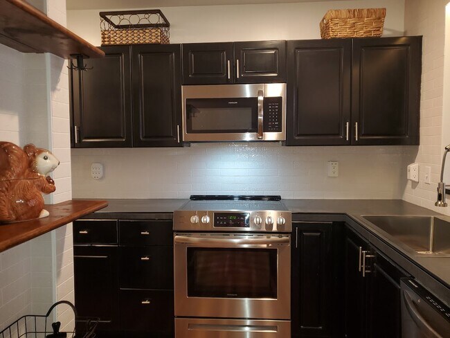 Ample Cabinet Storage