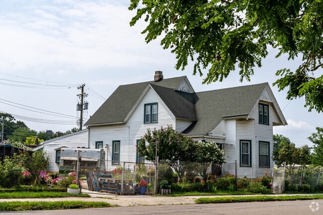 Homeowners in Detroit's McDougall-Hunt neighborhood take pride in maintaining their properties.