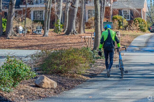 Starmount Forest features many places to take a fun bike ride.