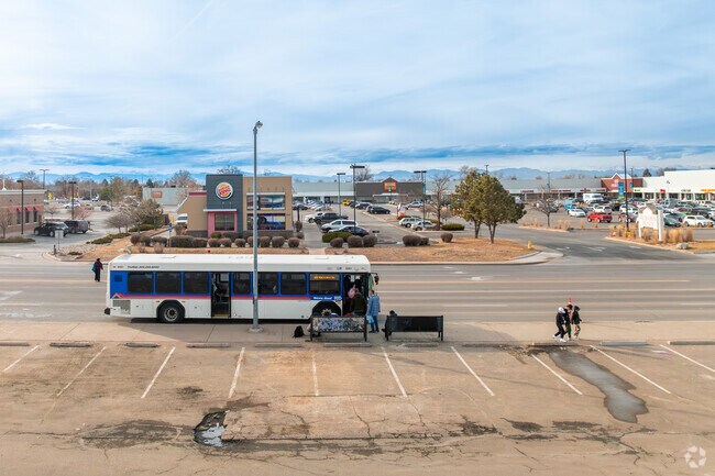 Bus commuters will have plenty of options to jump on in Hoffman Heights.