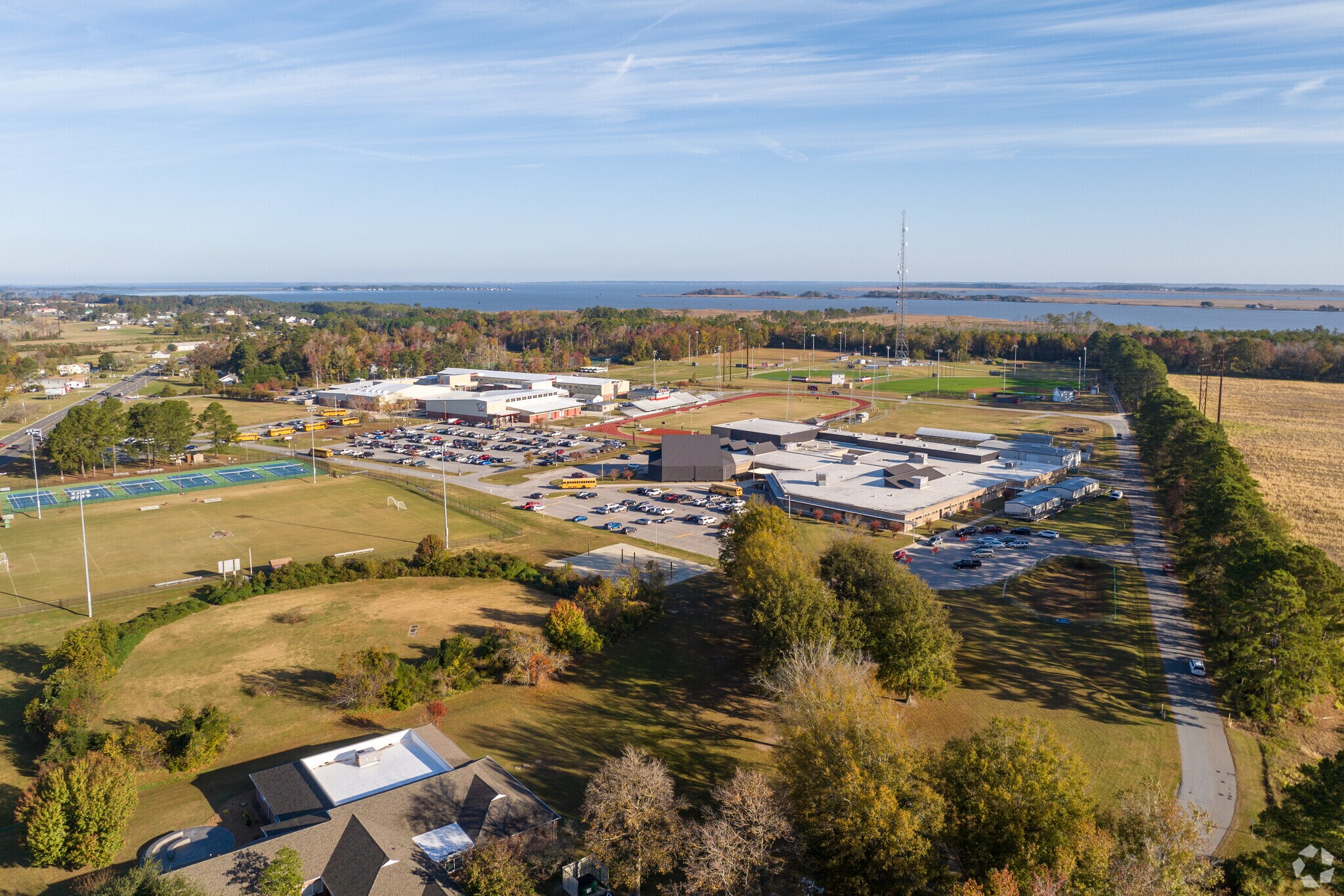 Currituck County Middle and High School.