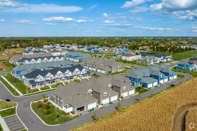 Northeast Buffalo Grove has many newly developed homes in the area.