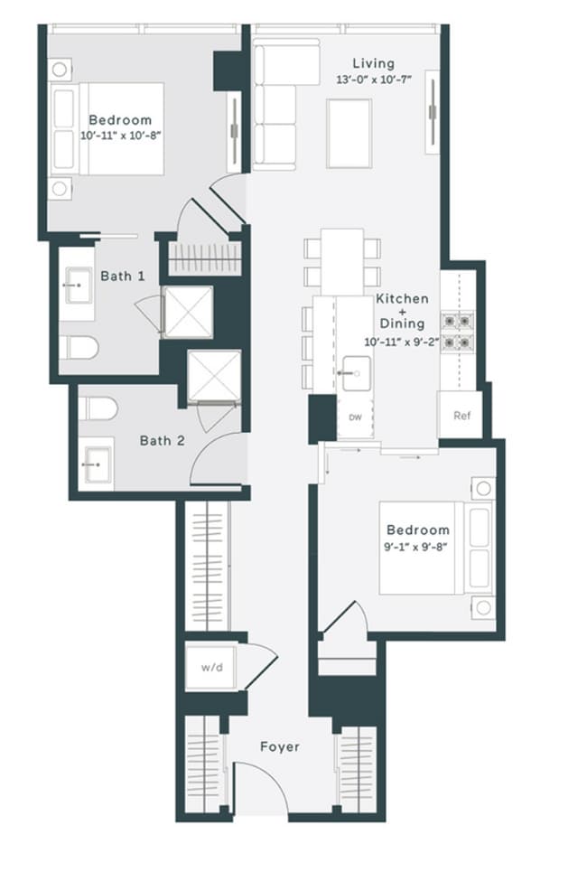 1322 S Wabash Ave unit 612, Chicago, IL 60605 - photo 6