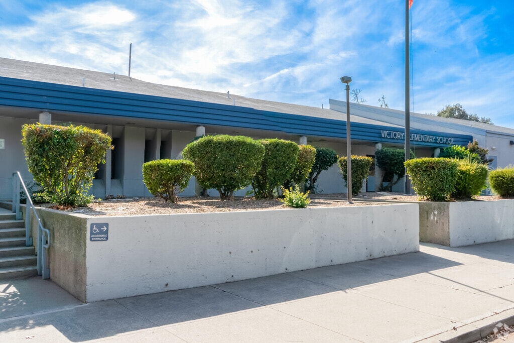 Victory Elementary School serves students in the Midtown community.