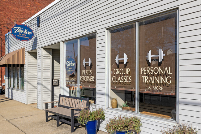 Residents of Sharpsville keep fit at Thrive Pilates and fitness studio.