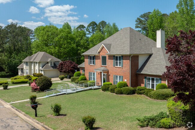 Large and newer homes make for a comfortable lifestyle in Tuskegee.