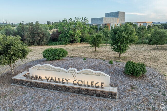 Soscol Gateway South's Napa Valley College is on 160 acres overlooking the Napa River.
