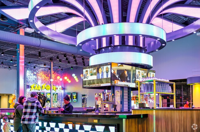 The Lansing Mall, near Northwestside, includes entertainment venues like Zap Zone.